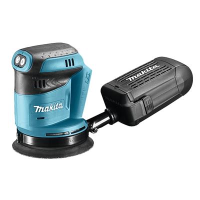 Makita DBO180ZJ 18V Excenter schuurmachine 125mm Body in Mbox
