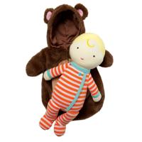 Manhattan Toy babypop Snuggle Bear meisjes 38 cm 2 delig