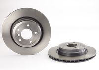 Remschijf COATED DISC LINE BREMBO, Remschijftype: Binnen geventileerd, u.a. für BMW