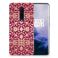 Siliconen Hoesje OnePlus 7 Pro Barok Pink