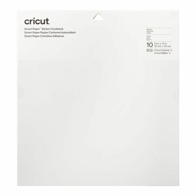 Cricut Smart Paper™ Gekleurd karton Snijbreedte 30.5 cm Wit