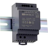 Mean Well DDR-60L-15 DIN-rail DC/DC-converter 15 V/DC 4 A 60 W Aantal uitgangen: 1 x Inhoud: 1 stuk(s)