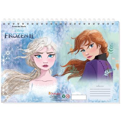 Disney Tekenboek Frozen Ii Winter 23 X 33 Cm Papier