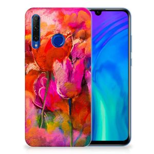 Hoesje maken Honor 20 Lite Tulips