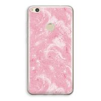 Abstract Painting Pink: Huawei Ascend P8 Lite (2017) Transparant Hoesje