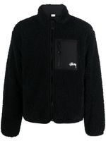 Stüssy veste en polaire à design réversible - Noir