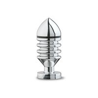 Mystim Hector Helix S Buttplug Zilver Metaal 1 stuk(s) - thumbnail