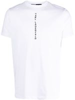 Karl Lagerfeld logo-print crew-neck T-shirt - Blanc