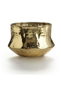 Illume Talisman Gold Metal Candle Amber Dunes