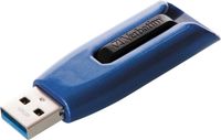 Verbatim V3 Max USB 3.0 stick, 128GB, blauw - thumbnail