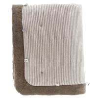 Snoozebaby boxkleed Warm 75 x 95 cm katoen donkerbruin