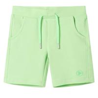 Kindershort 128 fluorescerend groen, kinderkleding, jongenskleding, kinderbroek, kinderkled, meisjeskleding, leuke kinderkleding