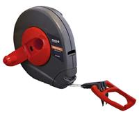 Fisco Satellite meetlint klasse II met stalen band en eindstuk B4 met spijker (10 m x 10 mm)