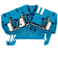 Weidmüller 1804880000 Aardingsklem 6 mm Spanveer Blauw 100 stuk(s)