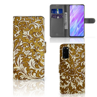 Wallet Case Samsung Galaxy S20 Barok Goud - thumbnail