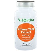 VitOrtho Groene thee extract 400 mg (100 caps)