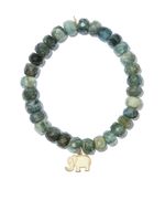 Sydney Evan bracelet en or 14ct serti d'aigue-marine