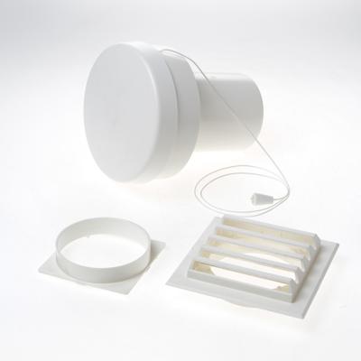 Tilmar Muurdoorvoerset fresh 80 wit/wit Tilmar Muurdoorvoerset fresh 80 wit/wit