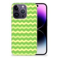 Apple iPhone 14 Pro TPU bumper Waves Green