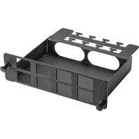 Renkforce 8 poorten Patchpaneel 8 Port RJ45 Keystone Frame Zwart RF-4746638 - thumbnail