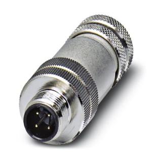 Phoenix Contact 1501540 Sensor/actuator connector, niet geassembleerd M12 Aantal polen (sensoren): 4 Stekker, recht 1 stuk(s)