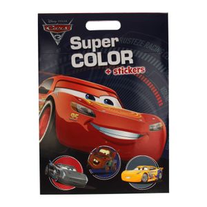 Boek Specials Nederland BV Walt Super Color Kleurboek Cars