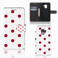 Samsung Galaxy A8 2018 Book Cover Cherries