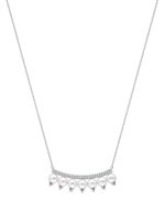 TASAKI collier Collection Line Danger en or blanc 18ct serti de diamants - Argent