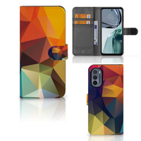 Motorola Moto G62 5G Book Case Polygon Color - thumbnail