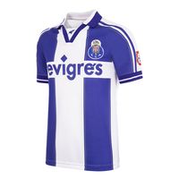 COPA FC Porto 1998-99 Retro Voetbalshirt Blauw Wit