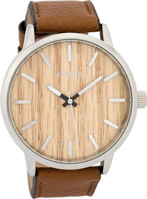 OOZOO Timepieces Horloge Cognac/Pine | C9256