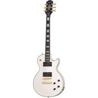 Epiphone Matt Heafy Origins Les Paul Custom Bone White elektrische gitaar met koffer