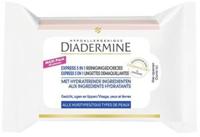 Diadermine Express 3in1 Reinigingsdoekjes - 40 Stuks