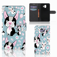 Samsung Galaxy J4 2018 Telefoonhoesje met Pasjes Hondjes