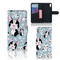 Sony Xperia L3 Telefoonhoesje met Pasjes Hondjes