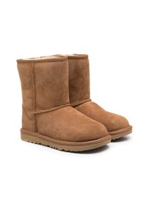 UGG Kids bottines texturées - Marron