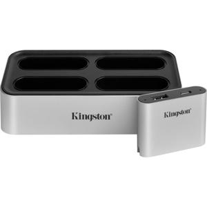 Kingston WFS-U Externe geheugenkaartlezer / hub USB-C USB 3.2 (Gen 2) Zilver-zwart