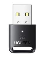 UGREEN Bluetooth 5.3 Adapter USB Bluetooth Dongle voor PC Ondersteuning Windows 11/10/8.1, Compatibel met Game Controller, Hoofdtelefoon, Toetsenbord, Muis en Luidspreker.