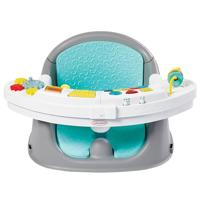 Infantino Music & Lights 3-in-1 ontdekkingsstoel & Booster – meegroeiende kinderstoel, zitverhoging en stoel om te eten – met speelgoed en snackdienblad – 6 maanden tot 3 jaar