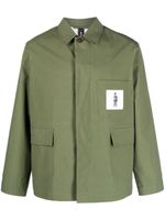 Mackintosh surchemise MIST à patch logo - Vert - thumbnail