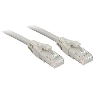 LINDY 45407 RJ45 Netwerkkabel, patchkabel CAT 6 U/UTP 10.00 m Grijs Snagless 1 stuk(s)