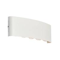 QAZQA Buiten wandlamp wit incl. LED 10-lichts IP54 - Silly