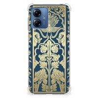 Motorola Moto G14 Case Beige Flowers