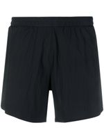 Y-3 short élastiqué à logo imprimé - Noir