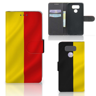 LG G6 Bookstyle Case Belgische Vlag LG G6 Bookstyle Case Belgische Vlag