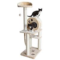 Trixie Salamanca Krabpaal met kattenboom, 8 x 138 cm, beige