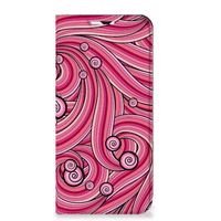 Samsung Galaxy A23 Bookcase Swirl Pink