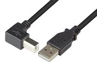 Usb2.0 Kabel A-B M/M 2M B Ang 90