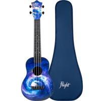 Flight Travel Series TUC Space concert ukelele met gigbag