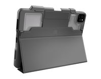 STM Goods Dux Plus Book cover Zwart, Transparant Tabletcover - thumbnail